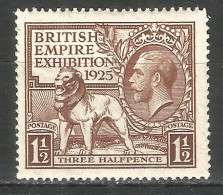 Great Britain 1925  Mint MNH(**)  - Ongebruikt