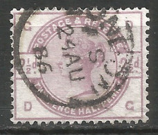 Great Britain 1884 Year Used Stamp - Oblitérés