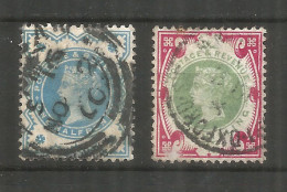 Great Britain 1900 Year Used Stamps Set - Gebraucht