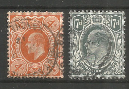 Great Britain 1911 Year Used Stamps Set - Usati