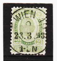 CAO139 ÖSTERREICH 1896 MICHL  68  Gestempelt/entwertet ZAHNFEHLER UNTEN Siehe ABBILDUNG - Used Stamps