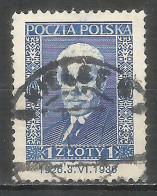 Poland 1936 Year, Used Stamp Michel # 312 - Usados