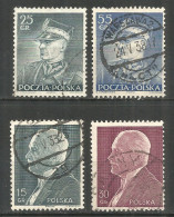 Poland 1937/38 Years, Used Stamps - Usados