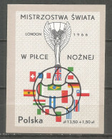 Poland 1966 Year, MNH (**), Block Mi # Blc 38 - Blokken & Velletjes