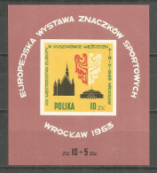 Poland 1963 Year, MNH (**), Block Mi # Blc 30 - Blocchi E Foglietti