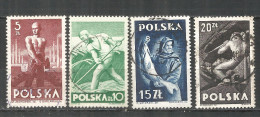 Poland 1947 Year , Used Stamps Michel # 472-275 - Usados