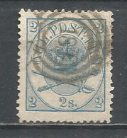 Denmark 1864 Year Used Stamp  - Gebraucht