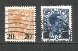 Denmark 1926 Year Used Stamps  Mi. # 151-52 - Gebraucht