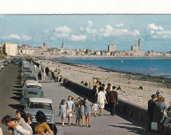 76. SAINTE ADRESSE-LE HAVRE. CPSM. PROMENADE DU FRONT DE MER. ANIMPATION. MODE. VOITURES. ANNEE 1966 - Sainte Adresse