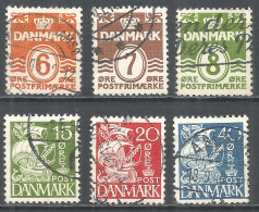 Denmark 1940 Year Used Stamps - Oblitérés