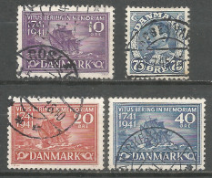 Denmark 1941 Year Used Stamps - Usado