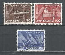 Denmark 1977 Year Used Stamps - Usati