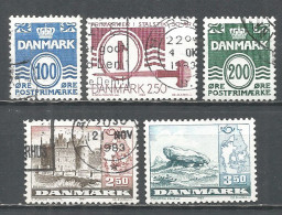 Denmark 1983 Year Used Stamps - Usati
