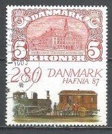 Denmark 1987 Year Used Stamp - Usado