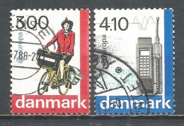 Denmark 1988 Year Used Stamps - Usado