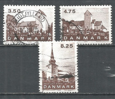 Denmark 1990 Year Used Stamps  - Usati