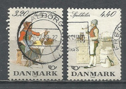 Denmark 1989 Year Used Stamps - Usado