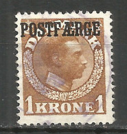 Denmark 1919 Year Used Stamp - Parcel Post