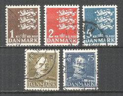 Denmark 1946 Year Used Stamps  - Usati