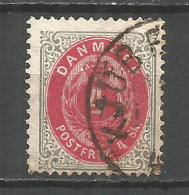 Denmark 1870 Year Used Stamp Mi. 18 A - Usati