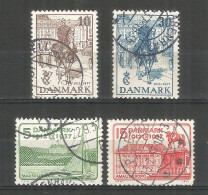 Denmark 1937 Year Used Stamps - Usati