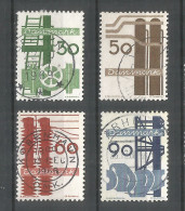 Denmark 1968 Year Used Stamps  Mi # 470-473 - Oblitérés