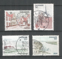 Denmark 1975 Year Used Stamps  Mi # 598-601 - Usado