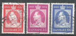 Denmark 1959 Year Used Stamps Mi. # 370-373 - Oblitérés