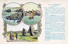 Publicite Pastilles Valda Departement Du Morbihan - Werbepostkarten