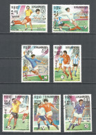 Kampuchea 1985 Year, Used Stamps  CTO (o) Football Soccer - Kampuchea