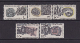 CZECHOSLOVAKIA  - 1968 Geological Congress Set Never Hinged Mint - Nuovi