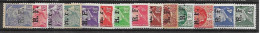 Lyon Liberation Set 14 Stamps (2,40 F Missing) 20 Euros Mnh ** Nsc ** - War Stamps