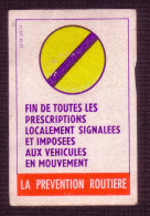 ÉTIQUETTE DE BOÎTE D'ALLUMETTES - FIN DE TOUTES LES PRESCRIPTIONS SIGNALÉES... - Matchbox Labels