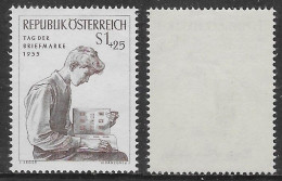 Austria Österreich 1955 Day Of The Stamp  Mi N.1023 MNH ** - Unused Stamps