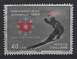 Italy 1966  Universiade Im Wintersport  (o) Mi.1198 - 1961-70: Usati