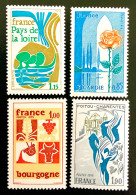 1975 FRANCE RÉGIONS POITOU CHARENTES - PICARDIE - BOURGOGNE - PAYS DE LA LOIRE - NEUF** - Neufs