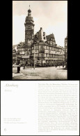 Sammelkarte Altenburg Rathaus, Straßenpartie - Chronikkarte 1975 - Altenburg