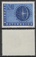 Austria Österreich 1956 World Energy Conference Mi N.1026 MNH ** - Nuevos