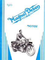 PUBLICITE MOTOS MAGNAT DEBON  1935 - Afiches