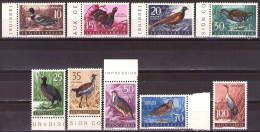 Yugoslavia 1958 - Fauna  Birds Animals - Mi 842-850 - MNH**VF - Neufs