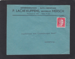 UNTERNEHMUNGEN - AUTO-VERMIETUNG, MERSCH. - 1940-1944 Deutsche Besatzung