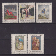 CZECHOSLOVAKIA  - 1968 Art Set Never Hinged Mint - Ungebraucht