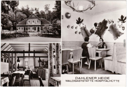 Dahlen Dahlener Heide, Konsum-Waldgaststätte Hospitalhütte B Torgau Oschatz 1986 - Dahlen