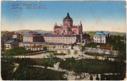 Ansichtskarte Lemberg Lwiw (Львів/Lwów) Partie An Der Heil.-Jur. Kirche 1915 - Ukraine