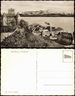 Ansichtskarte Meersburg Fotokunst Stdt Alpen Bodensee 1956 - Meersburg