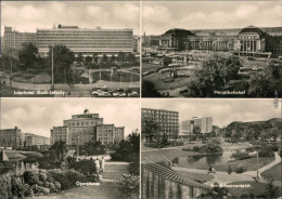 Leipzig Interhotel Stadt Leipzig, Hauptbahnhof, Opernhaus, Am Schwanenteich 1968 - Leipzig