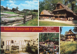 Rosenau Rožnov Pod Radhoštěm Walachisches Freilichtmuseum  Außen-  Innen 1987 - Tchéquie