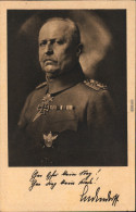  Erich Ludendorff Mit Pour Le Mérite Und Eisernem Kreuz Und Ritterkreuz 1916 - Characters