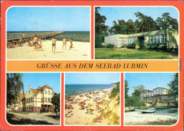 Lubmin Am Strand, Postamt, FDGB_Heim "Philipp Müller", Und "Hotel Am Meer" G1991 - Lubmin