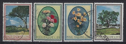 Italy 1966  Flora  (o) Mi.1206-1209 - 1961-70: Afgestempeld